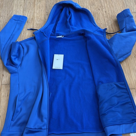 Nike Women's Therma Full-Zip Training Hoodie - Picture 8 of 12